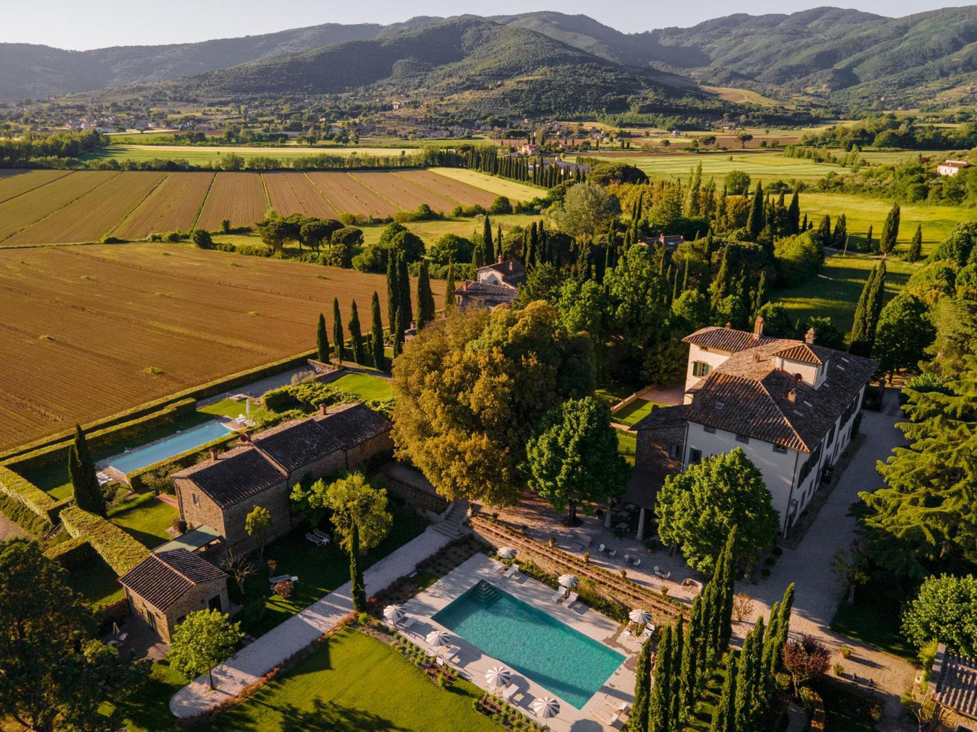 Villa Di Piazzano - Small Luxury Hotels Of The World Cortona Kültér fotó